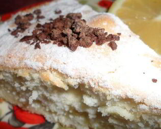 Цитрусовый творожник