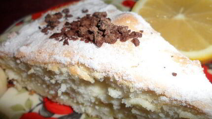 Цитрусовый творожник