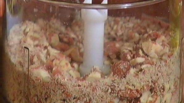 творожник с изюмом и миндалем