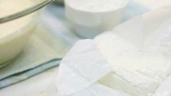 творожник с малиной