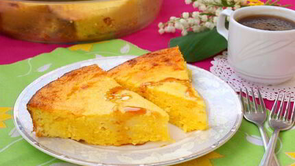 Творожник в духовке