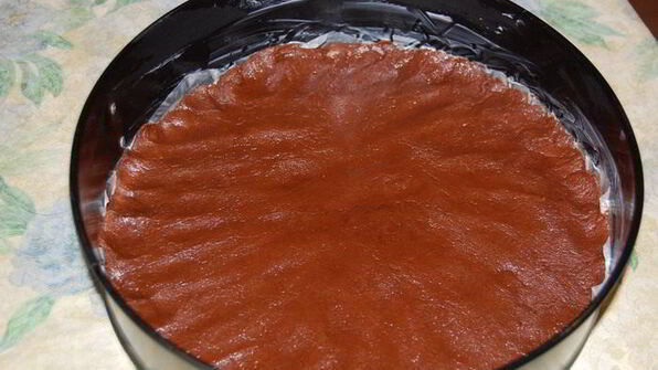 вишнево-шоколадный сырник