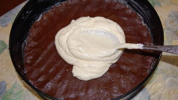 вишнево-шоколадный сырник