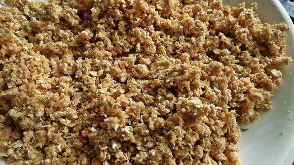 ягодный творожник без муки