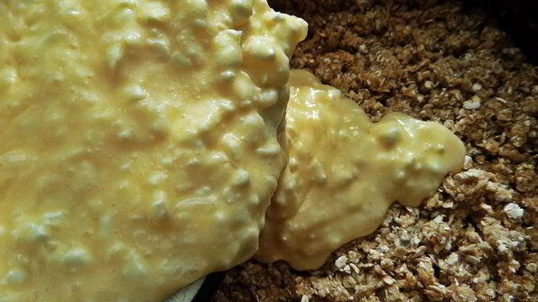 ягодный творожник без муки