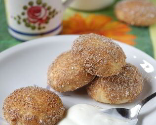 Запеченные сырники с цельнозерновой мукой