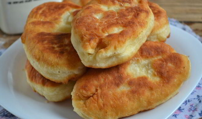 Бездрожжевое тесто для пирожков на кефире