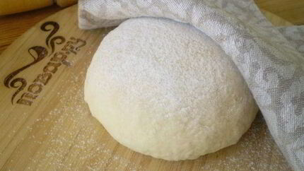 Диетическое тесто без дрожжей