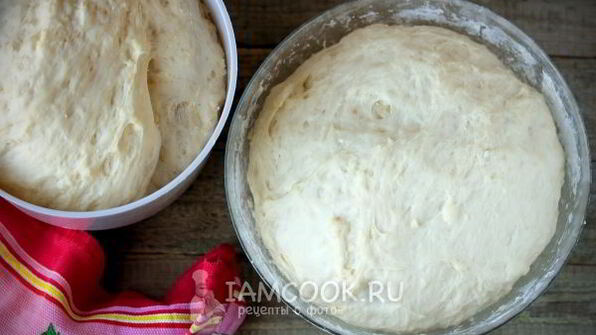 дрожжевое тесто на кефире