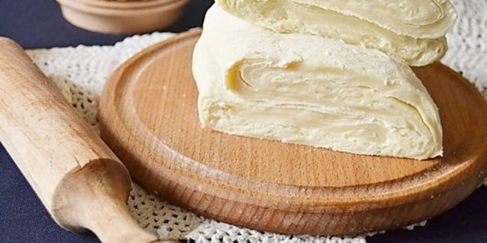 Рецепт слоеного бездрожжевого теста