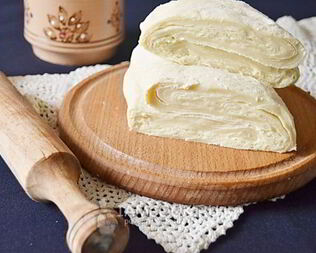 Слоеное бездрожжевое тесто