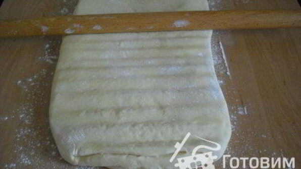 слоеное дрожжевое тесто