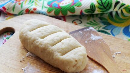 Сметанное тесто для пирога без яиц