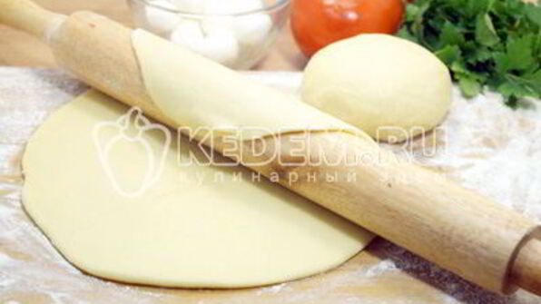 тесто для пиццы без дрожжей