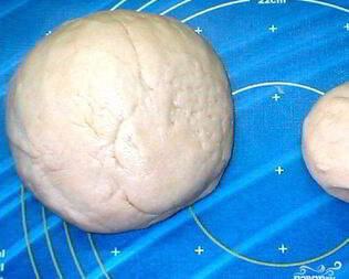 Тесто для пиццы на маргарине