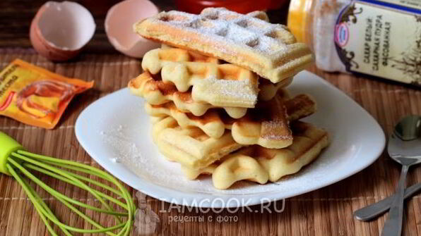 тесто для вафель