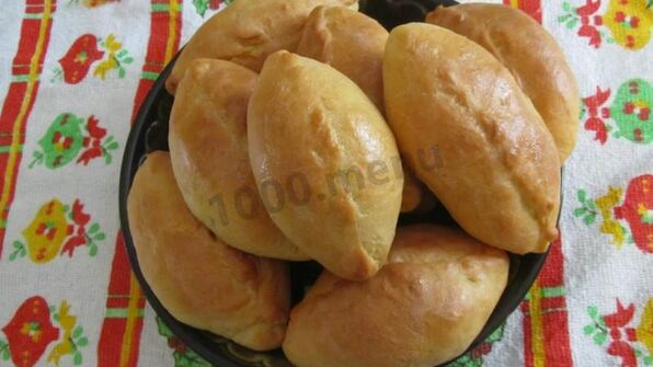 тесто дрожжевое сдобное для пирожков