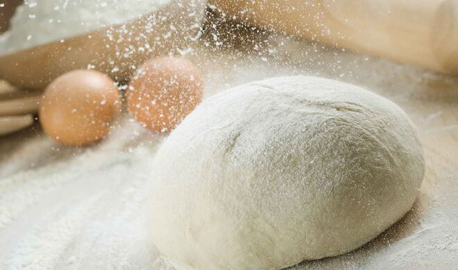 Тесто на кефире для мясных пирогов