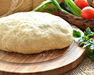 Тесто на молоке без дрожжей