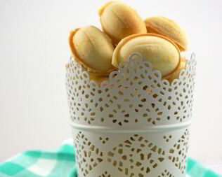 Тесто на Орешки со сгущенкой