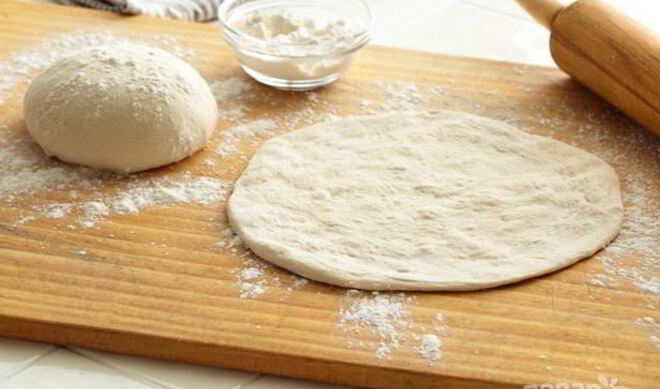 Тесто на пиццу