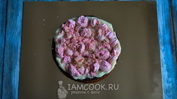 бисквитный торт с безе