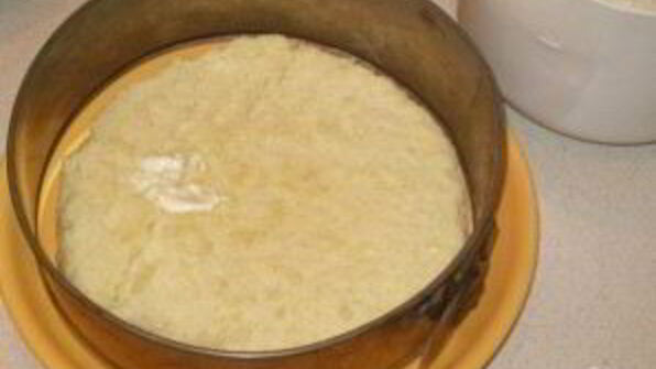 бисквитный торт с мармеладом