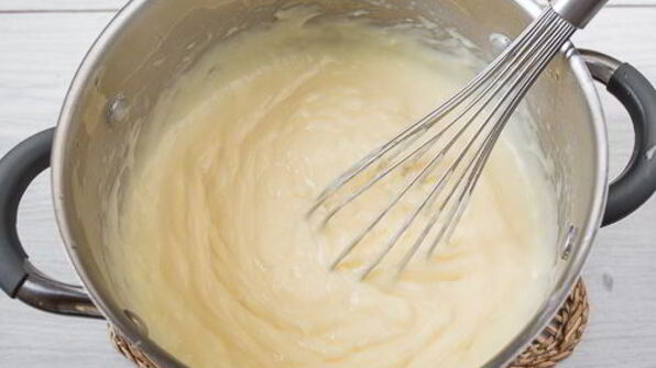 домашний наполеон с кремом пломбир