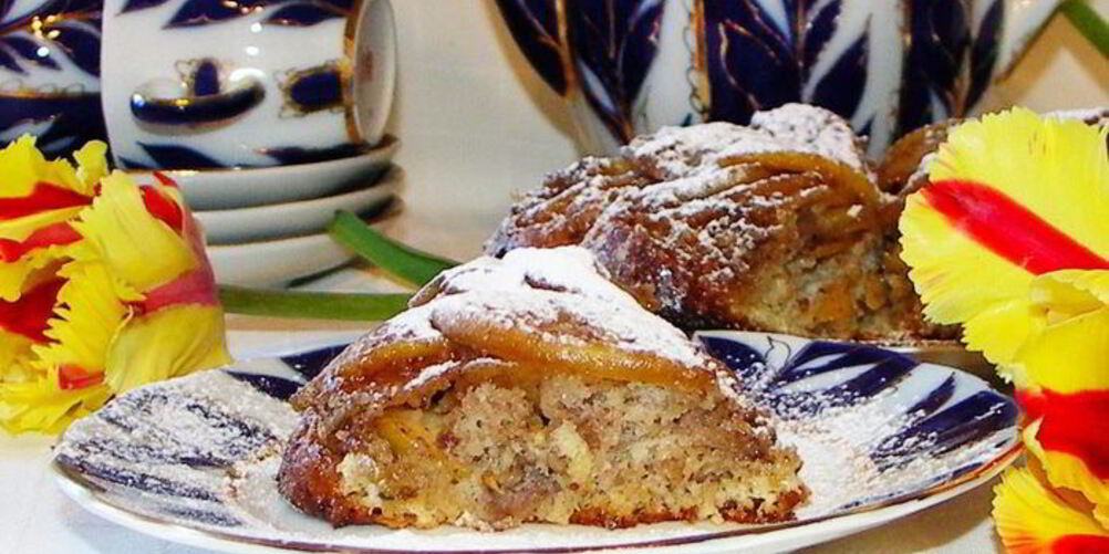 Рецепт фруктово-орехового бисквит