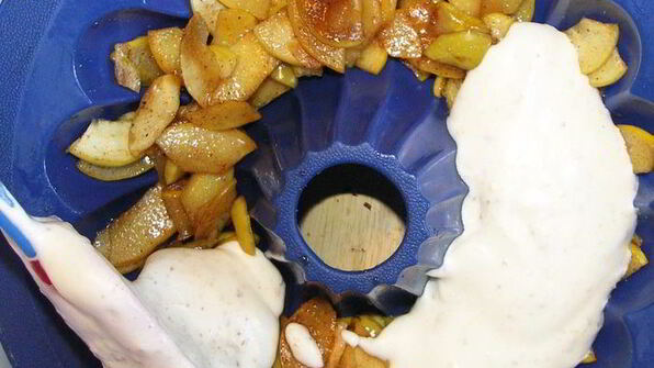 фруктово-ореховый бисквит