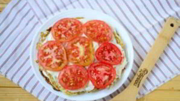 кабачковый торт с помидорами