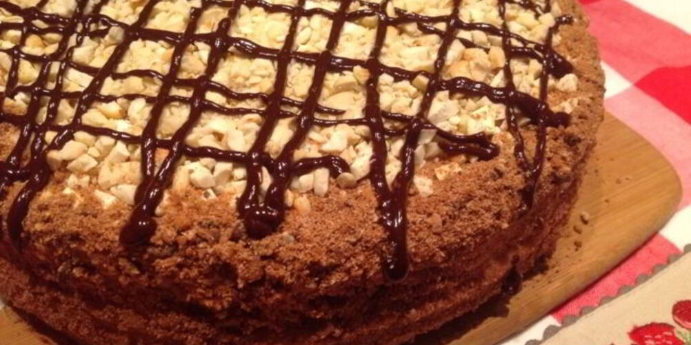 Рецепт медового заварного торта