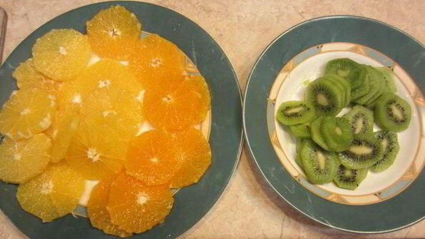 перевернутый апельсиновый торт