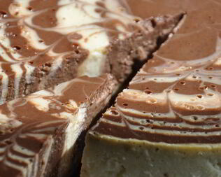 Шоколадно-творожный торт Фантазия