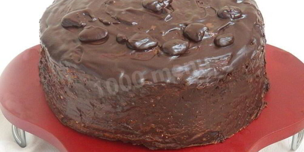 Рецепт шоколадного блинного торта с творожным кремом