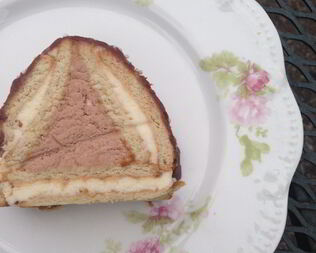 Торт Домик из печенья