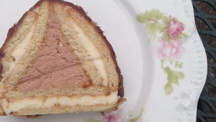 Торт Домик из печенья