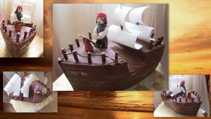 Торт Корабль