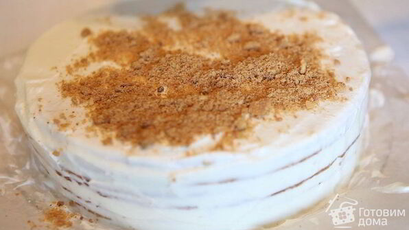 торт медовик со сметанным кремом