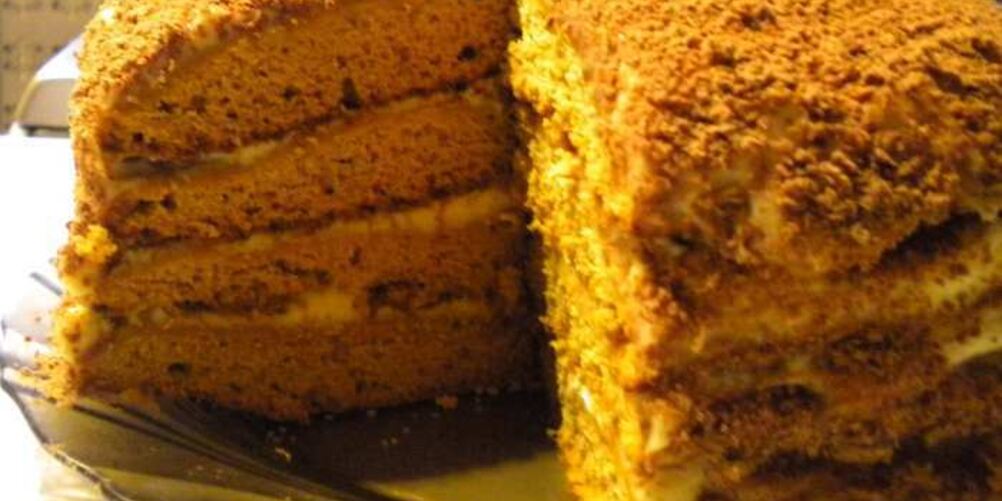 Рецепт торта медовик