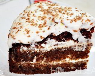 Торт Негр в пене