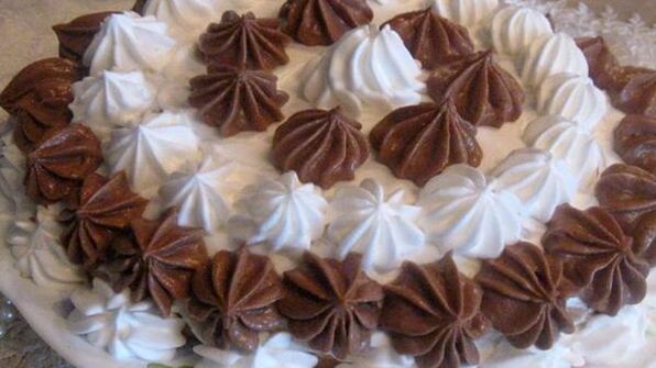 торт прогулка в облаках