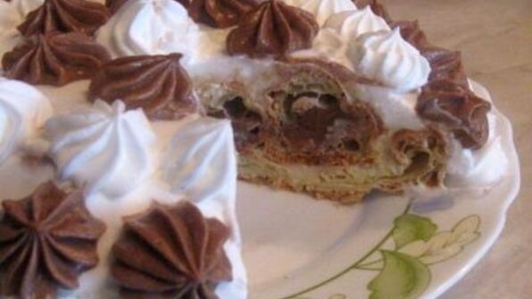 торт прогулка в облаках