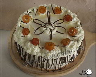 Торт с безе Шарлотта