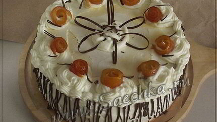 Торт с безе Шарлотта