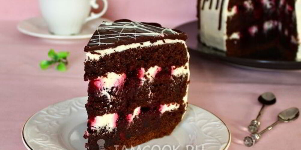 Рецепт торта шоколад на кипятке в мультиварке