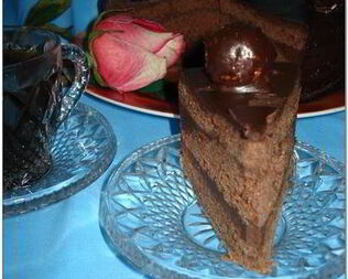 Торт Шоколадно-шоколадный