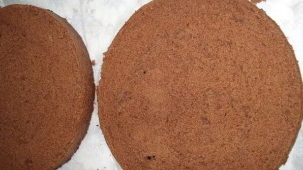 торт шоколадно-шоколадный