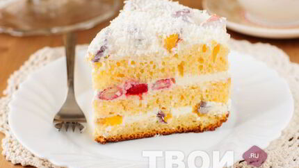 Торт со сметанным кремом