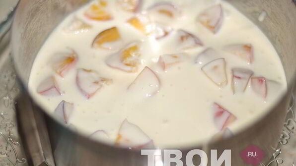 торт со сметанным кремом